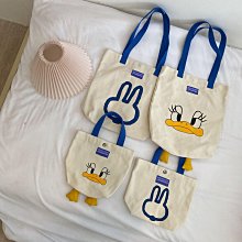 日系卡通單肩帆布包包女學生上課通勤手提袋小眾百搭大容量托特包 歷史價格詳細信息