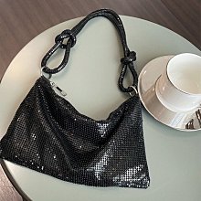 ［ ohya梨花 ］=韓國帶回=春夏新款名媛休閒穿搭高級感簡約造型超閃黑色/白色/卡其色滿鑽bling托特包手提包購物袋 歷史價格詳細信息