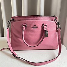 COACH 手提包 側背包 肩背包 二手真品 F18441 粉色系 賣場有Chanel LV Prada Gucci 歷史價格詳細信息