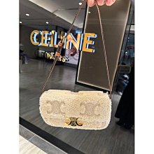 CELINE TRIOMPHE 凱旋標誌印花牛皮肩背包(咖啡色) 194142CUZ.04LU 歷史價格詳細信息