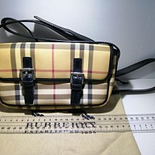 二手 Burberry London logo黑灰格紋肩背方包 歷史價格詳細信息