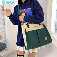 女包帆布包斜背包托特包斜背包日系帆布包女大學生上課ins慵懶風大容量單肩斜挎小眾刺繡托特包--麥包包 歷史價格詳細信息