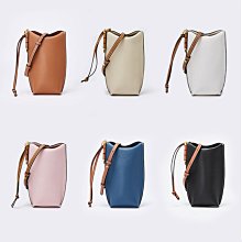 韓版真皮質感軟皮斜挎小包包 2024新款時尚百搭高級感小廢包 簡約迷你水桶包手機包散步包女-悅享樂購滿599免運 歷史價格詳細信息