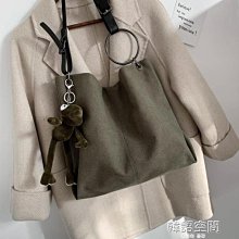 韓版ins帆布包女斜挎百搭大容量上班族單肩小包包外出手提水桶包-李李 韓國女裝 歷史價格詳細信息