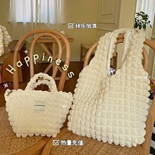 泡泡花朵手提圓筒包女2023新款日韓少女質感單肩手拎便當包購物袋 歷史價格詳細信息