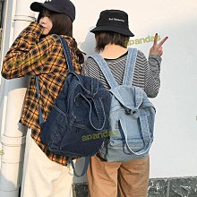 帆布後背包 帆布書包韓版原宿ulzzang女大學生初中生簡約百搭復古背包後背包 ddm 歷史價格詳細信息