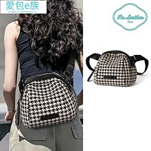 正韓  帆布配牛皮斜背包 斜跨包 單肩包 老花 新款 潮流 時尚 貝殼包 網美 ins烏龜包-陽光優選 歷史價格詳細信息