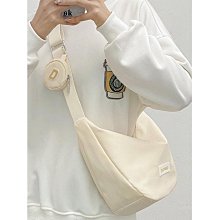 夏帆布包大容量帆布包 帆布斜背包 單肩帆布包 側背帆布包 大容量包包 小眾簡約大容量托特斜背包購物袋韓版百搭學生上-包沒煩惱 歷史價格詳細信息