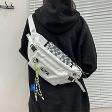潮流ins斜挎包運動潮牌嘻哈韓版時尚百搭日系胸包簡約單肩小揹包 歷史價格詳細信息