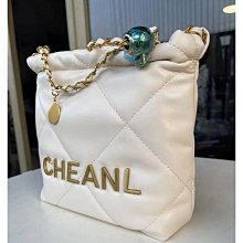 斜背包女 時尚小香風菱格包 雙挎鏈條包 百搭流浪包  單肩包 水桶包-陽光優選 歷史價格詳細信息