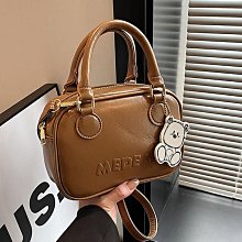 美拉德復古斜挎包包女2023新款潮韓版託特包百搭大容量單肩包 歷史價格詳細信息