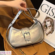 Y2k 銀色 小紅書爆款小眾個性辣妹小包包2024新款亮面吉他包時尚質感斜挎包女-悅享樂購滿599免運 歷史價格詳細信息