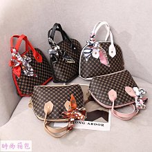 現貨 絲巾手提包 2024 女包 菱格 鏈條 鱷魚紋 斜跨包-陽光優選 歷史價格詳細信息