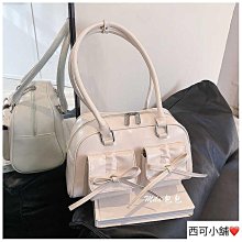 小眾蝴蝶結包包 女2023夏季新款 流行百搭斜挎包仙女時尚 手提水桶包 歷史價格詳細信息