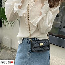 鏈條真皮手機包小羊皮格陵紋卡片包錢包--夏日時光 歷史價格詳細信息