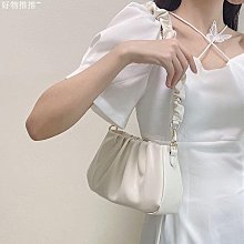 小眾腋下包包女士高級感枕頭包2024新款單肩包女時尚斜挎真皮女包女士包包 歷史價格詳細信息