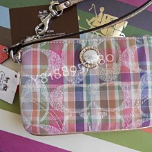 coach 全新真品 大c馬車藍邊防水pvc短夾 歷史價格詳細信息