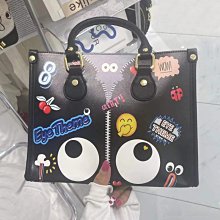 正品 ⠜EYE THEME⠣ OL流行小方包 漸層/牛仔 寬背帶 手提包附圓形零錢包 2192 歷史價格詳細信息