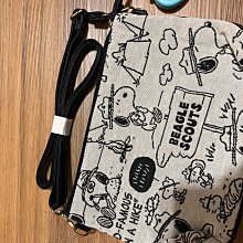 全新 PEANUTS 史努比 SNOOPY&amp;Woodstock 長型拉鍊手提袋 購物袋 藍色 歷史價格詳細信息