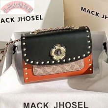 【熱賣精選】高級感真皮小方包女時尚老花單肩斜挎小包包2023新款夏季 歷史價格詳細信息