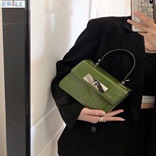 手拎包 小方包 鱷魚紋 鍊條包 小包包 肩背包 迷你包 【N300】 歷史價格詳細信息