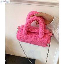 小眾設計羊羔毛馬鞍包包女2023新款冬季復古麂皮高級感毛絨斜挎包 歷史價格詳細信息