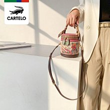 卡通水桶手提圓桶包新款韓版小眾時尚百搭腋下大容量便當包女 歷史價格詳細信息