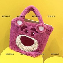 日系新款草莓熊手提包 卡通時尚帆布包 高檔大容量托特包 校園學生上課包  女生休閒斜背包 側背包--麥包包 歷史價格詳細信息