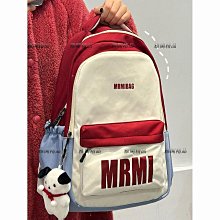 書包女大學生ins高中生防水新款韓版大容量顏值印花初中雙肩包女 歷史價格詳細信息