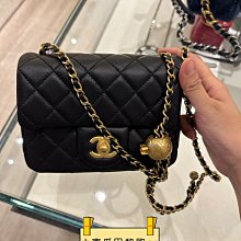 CHANEL/香奈兒女包 coco handle憨豆口蓋包鏈條包 單肩手提斜挎包 歷史價格詳細信息