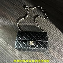 CHANEL/香奈兒 金球 mini CF經典口蓋包單肩鏈條包斜挎包女包包 歷史價格詳細信息