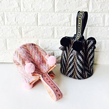 粉色流蘇編織託特 針織手提 大容量托特 便攜手提 大容量旅行 流蘇大 肩背 大 歷史價格詳細信息