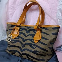 fendi 二手真品 vintage 深藍色 丹寧 帆布 翻蓋 水波紋 琺瑯釦 法棍包 手提 肩背包 歷史價格詳細信息
