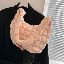 包包小众设计新款褶皱云朵包休闲个性单肩斜挎包洋气大容量饺子包 歷史價格詳細信息