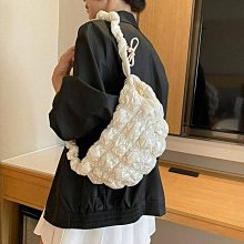 小众百搭云朵褶皱大包2023新款休闲轻便大容量饺子包斜挎包单肩包 歷史價格詳細信息