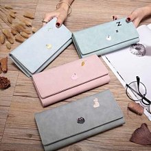 韓版小清新短夾女 簡約時尚ins拼接磨砂多功能摺疊拉鍊錢夾包 歷史價格詳細信息