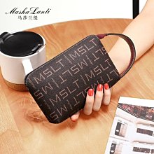 下殺  錢包女2020新款簡約錢包女長款手腕包雙拉錬大容量手機錢包卡一體 歷史價格詳細信息