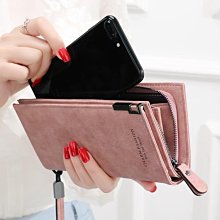 錢包女長款 拉鍊長夾包 手機包 韓版時尚錢夾 大容量零錢包 手拿包 皮夾女【CICI穿搭設計室】 歷史價格詳細信息