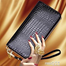 下殺  錢包女2020新款簡約錢包女長款手腕包雙拉錬大容量手機錢包卡一體 歷史價格詳細信息