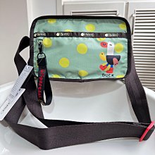 代購#Lesportsac2024新款逗鴨聯名雙肩包100只動物大容量背包 3747 歷史價格詳細信息