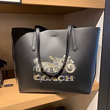 留學生like購 COACH 新款女士網織帶 天然貝母表面 經典馬車小logo 四葉草吊墜 氣質時尚 附購證 歷史價格詳細信息