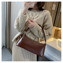 FINDSENSE X 復古女包 簡約 休閑手提包純色斜跨單肩大包 歷史價格詳細信息