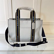 COACH 蔻驰  真皮 編織 多功能 長夾 拉鍊包14卡 二手真品 白色 有Bottega Veneta/Chanel 歷史價格詳細信息