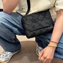 Bv 新款 丹甯牛仔拼皮革Hop bag[煙花] 歷史價格詳細信息
