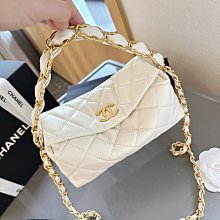 『瑤瑤代購』CHA*EL小方包 最新款 頂級貨 原單大牌 時尚百搭丹寧牛仔大迷你CF包漸變配色鏈條單肩斜挎包47HJ76 歷史價格詳細信息