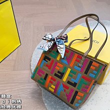 『瑤瑤代購』FENDI手提包 最新款 頂級貨 原單大牌 時尚百搭丹寧牛仔老花老花腋下包單肩斜挎包42HJ920 歷史價格詳細信息