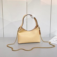 [美國二手代購] Coach F17424 C Logo 卡其織布 緹花布珠扣 側肩包 托特包 歷史價格詳細信息