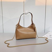 [美國二手代購] Coach F17424 C Logo 卡其織布 緹花布珠扣 側肩包 托特包 歷史價格詳細信息