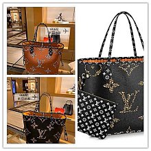 媽媽包 LV neverfull 14 Louis Vuitton 托特包 咖 棋盤格 紅內裡 歷史價格詳細信息