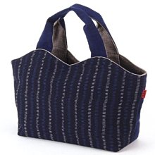 ◎Life Sense◎【久留米絣】日本製 花布手提袋 外出袋 A4 歷史價格詳細信息